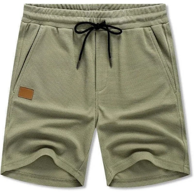 2024 Summer New Solid Color outdoors sport Shorts Men Comfortable breathable loose Fitness training short pants Men's sweatpants