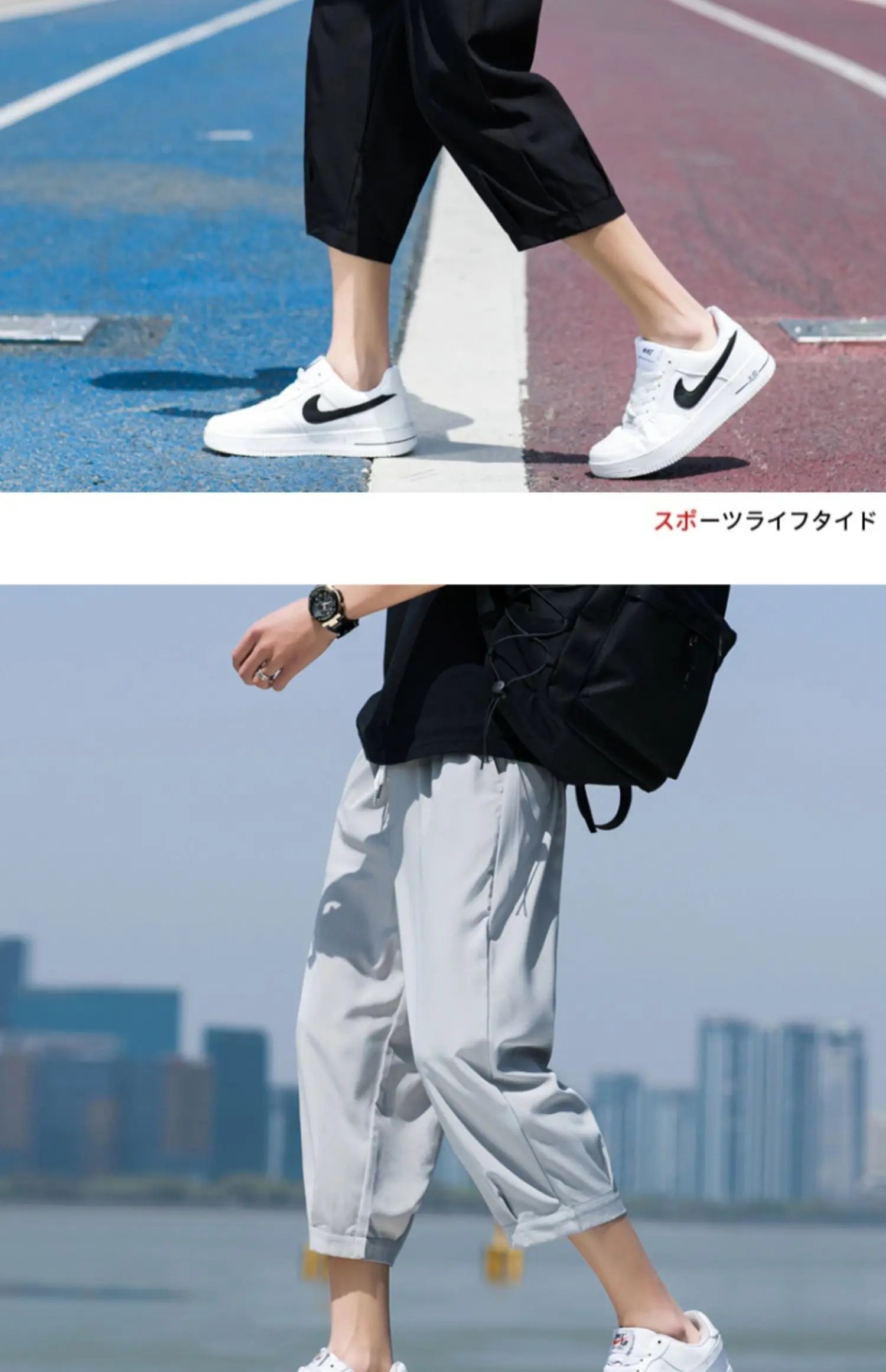 Trend Men's Shorts Summer Solid Color Sports Casual Fashion Outdoor Daily Beach Cropped Pants