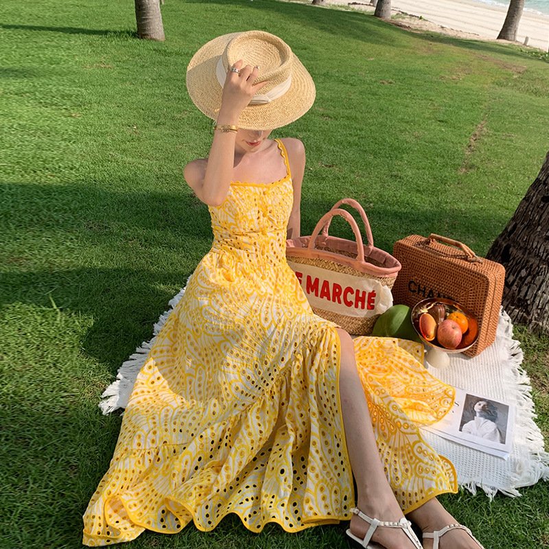 Waist Style Beach Dress