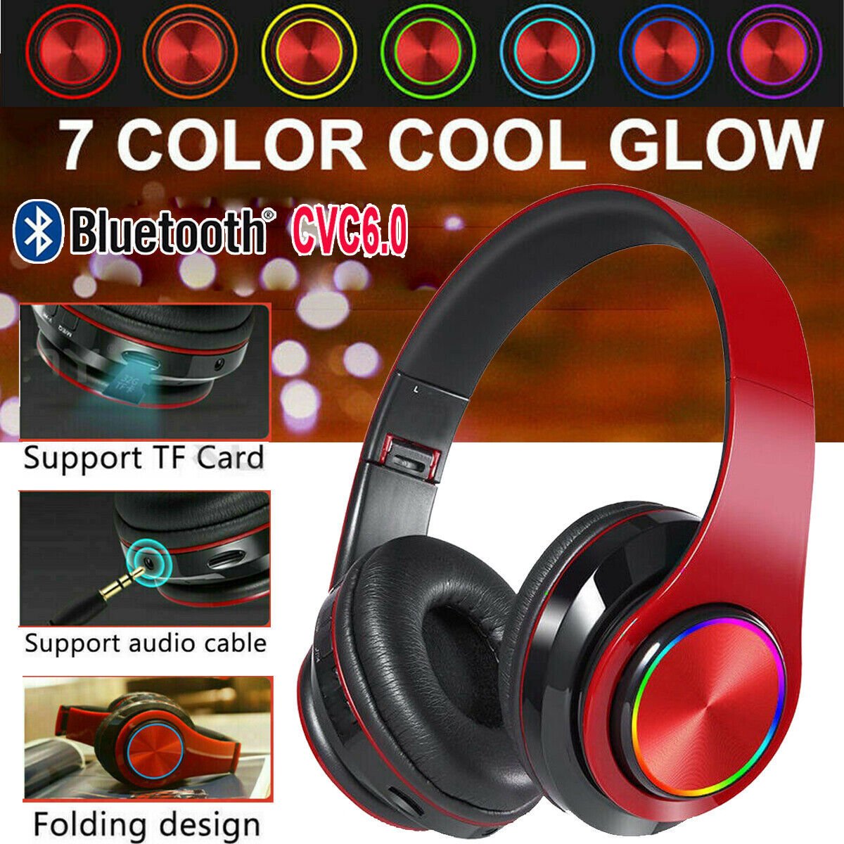 Wireless Bluetooth Headphones