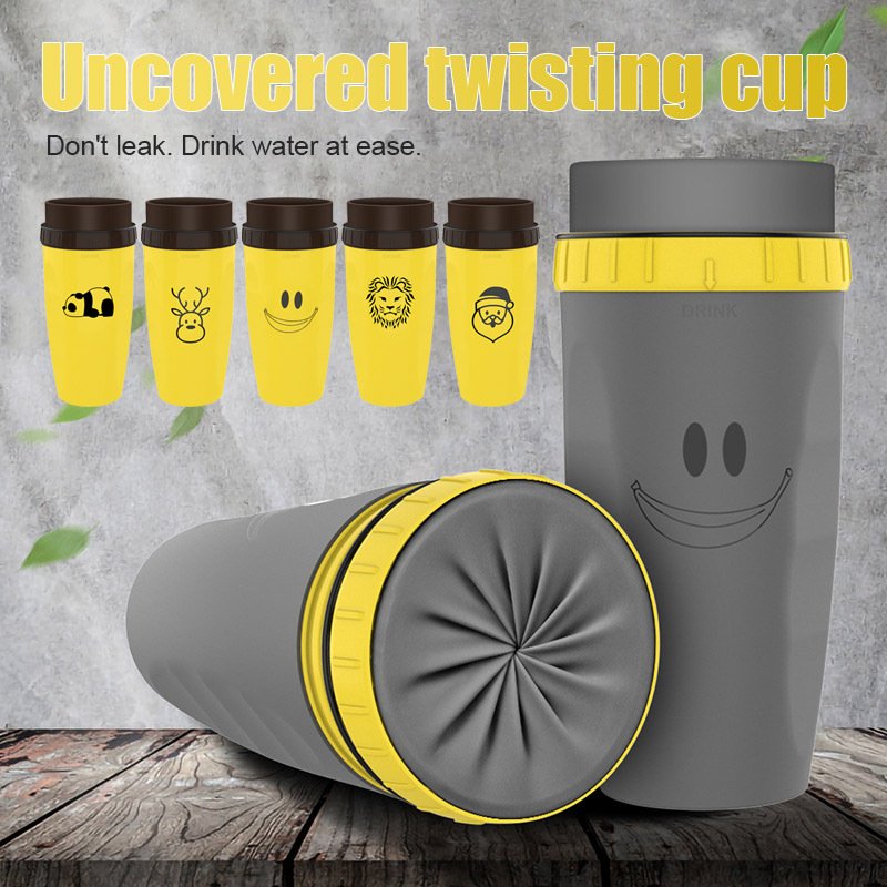 No Cover Twist Portable Cup