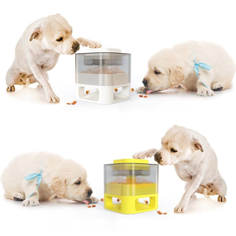 Pet square bullet Food Dispenser