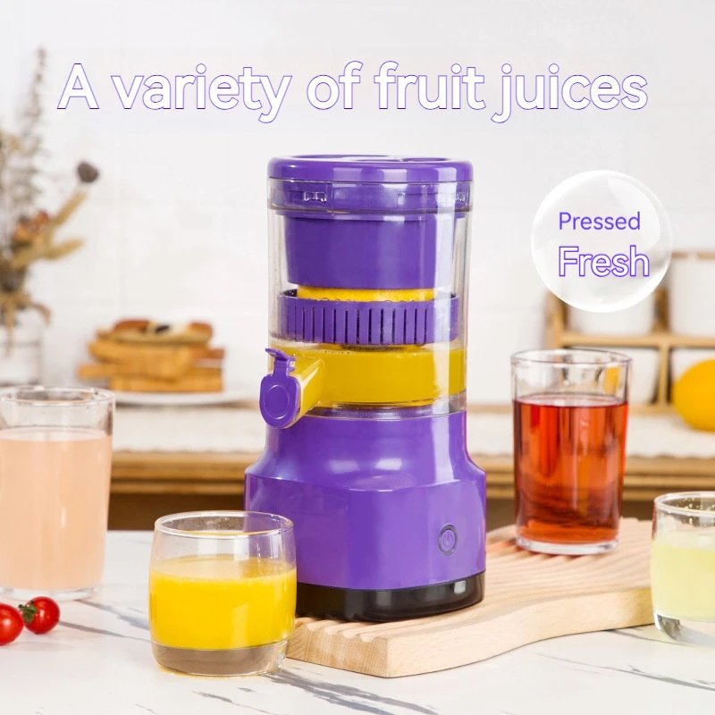Rechargeable Electric Orange Lemon Juicer Squeezer
