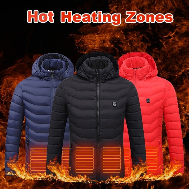Winter Electric Heating Jacket Cotton Coat