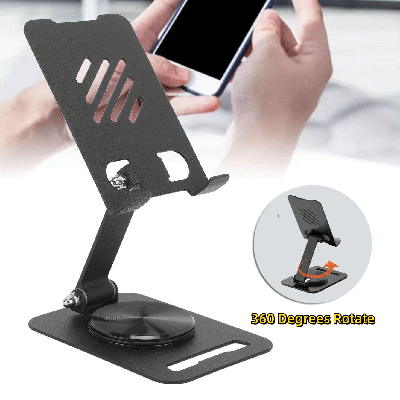 360 Degrees Rotate Stand For Phone Pad