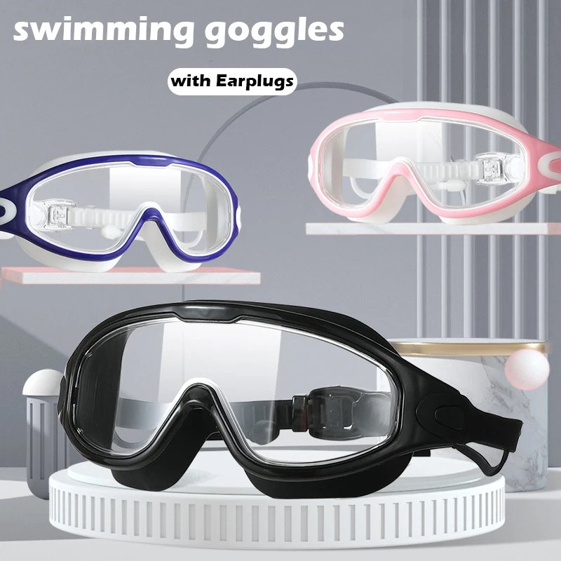 Waterproof  Anti Fog Electroplating Swimming Goggles