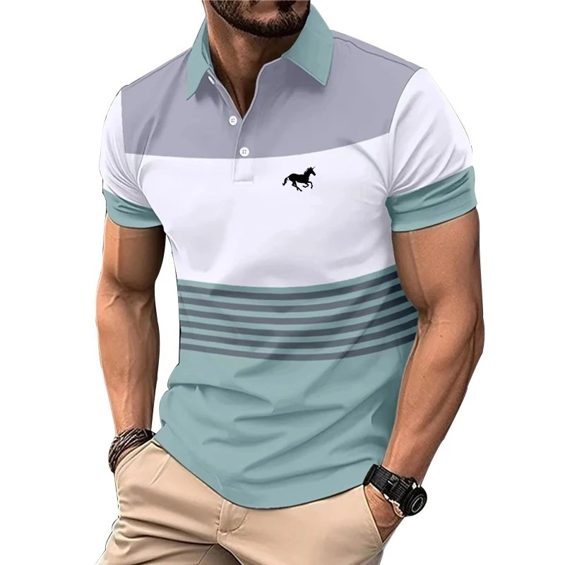 Men's  Short Sleeve Golf Polo Shirt