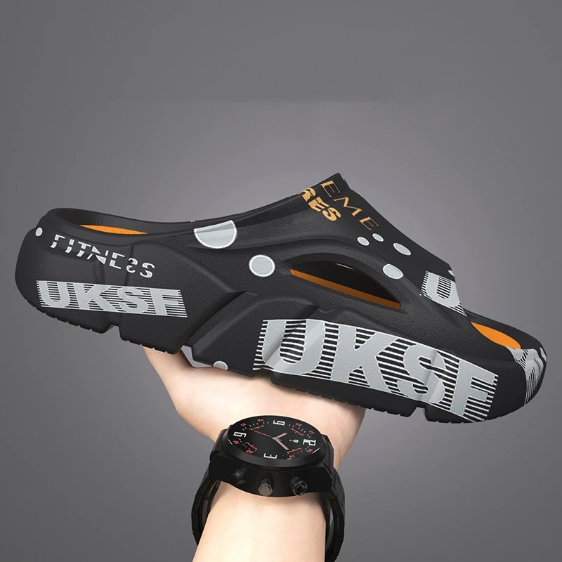 Men's Thick Soft Platform Non-Slip Slippers