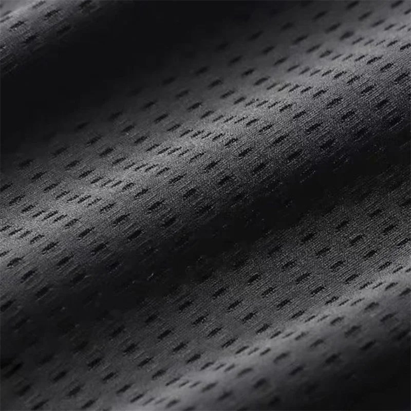 Men's Hollow Out Ice Silk Pants Mesh Breathable Casual Thin Quick Dry Pant Loose Elastic Beam Feet Pants Sports Fitness Trousers