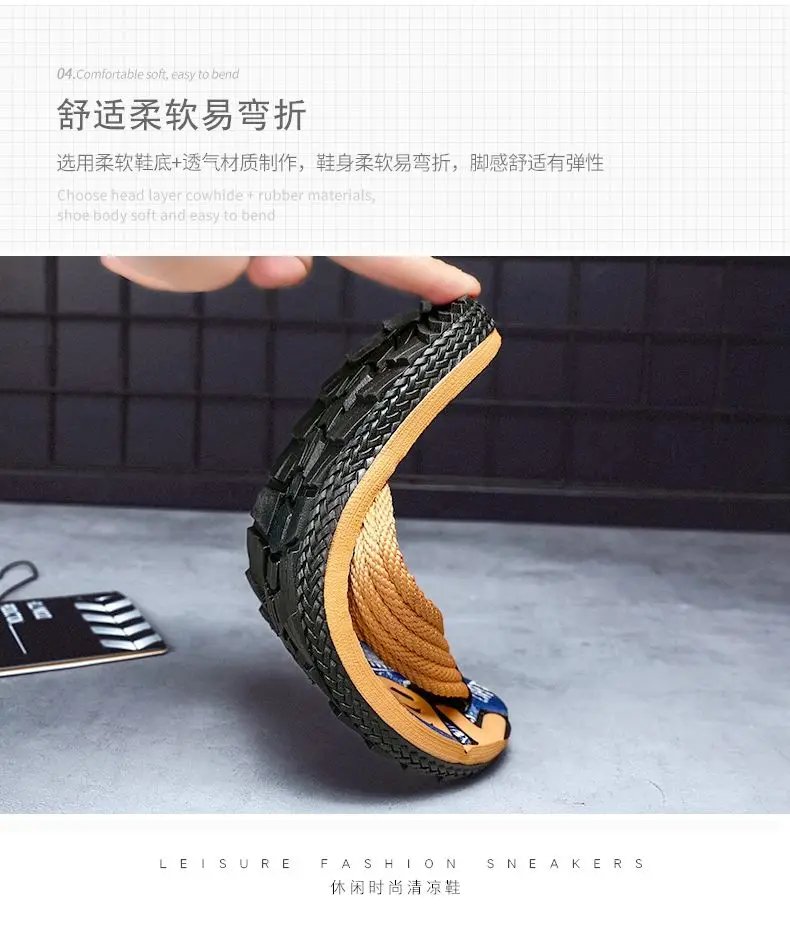 Men Flip Flops Slides 2023 Trend Summer Anti-skid Man Slippers Outdoor Light Casual Beach Male Sandals Household Slides for Men