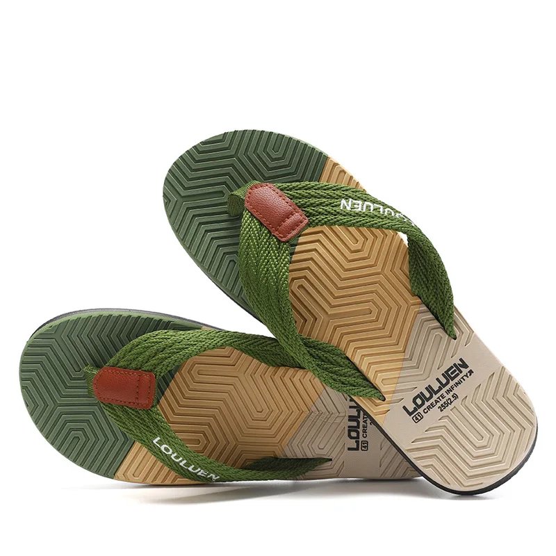 Men Flip Flops Slides 2023 Trend Summer Anti-skid Man Slippers Outdoor Light Casual Beach Male Sandals Household Slides for Men