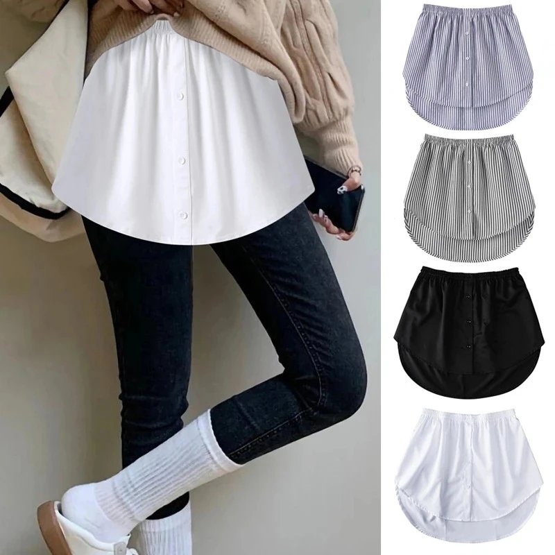 Women's  Adjustable  Lower Sweep Mini Skirt