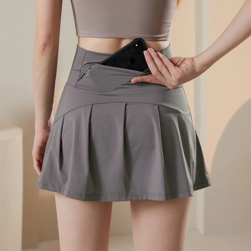 High Waist Fitness Tennis Golf Skirt for Women