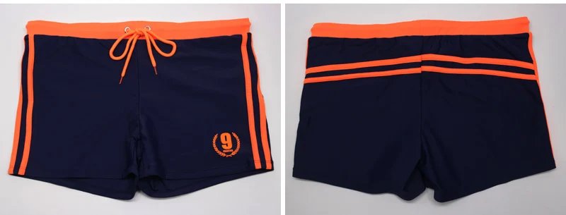 Hot Swimwear Mens Breathable Swimsuits Man Swim Trunks Boxer Briefs Sunga Swim Suits Maillot De Bain Beach Shorts
