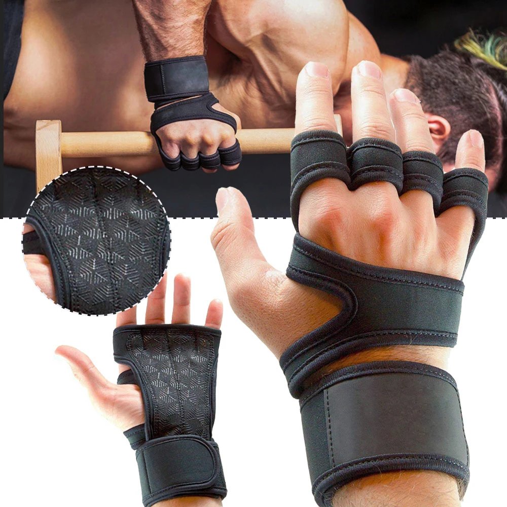 Hand Wrist Palm Protector  Workout Gloves