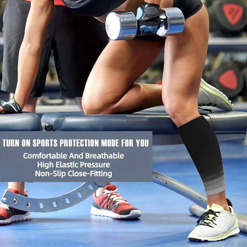 1Pair Calf Compression Sleeves 20-30Mmhg Leg Sleeve Socks for Men & Women Shin Splint Relief Varicose Vein & Fatigue Support 1Pair Calf Compression Sleeves 20-30Mmhg Leg Sleeve Socks for Men & Women Shin Splint Relief Varicose Vein & Fatigue Support