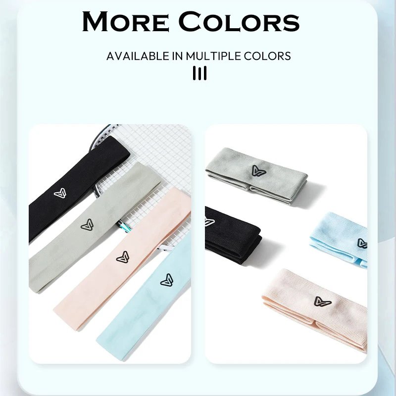 Veidoorn Sports Headbands for Men Women Moisture Wicking Athletic Workout Running Sweatbands for Tennis Basketball