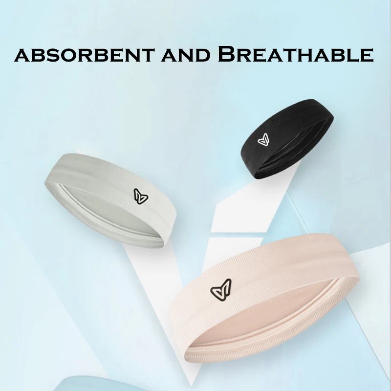 Veidoorn Sports Headbands for Men Women Moisture Wicking Athletic Workout Running Sweatbands for Tennis Basketball