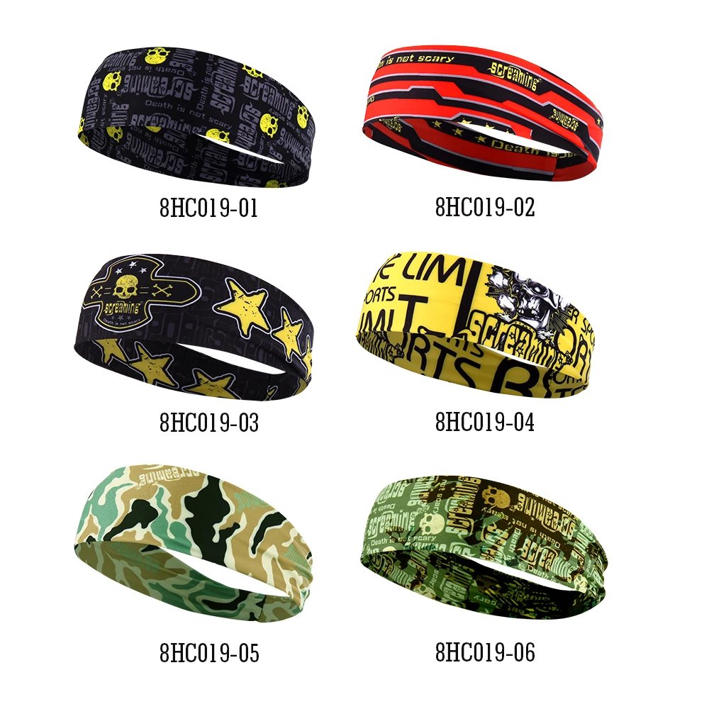 Gothic Skull Headband Sweat Bandage Sport Head Hair Band Workout Tennis Fitness Jog Basketball Running Scary Sweatband Women Men Gothic Skull Headband Sweat Bandage Sport Head Hair Band Workout Tennis Fitness Jog Basketball Running Scary Sweatband Women Men