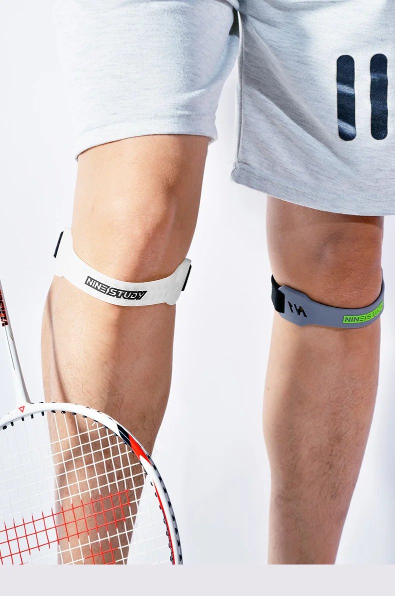 Adjustable Silicone Knee Patellar Band Tendon Support Strape Brace Shock Absorption Compression Strap Pads Sport Protection Adjustable Silicone Knee Patellar Band Tendon Support Strape Brace Shock Absorption Compression Strap Pads Sport Protection