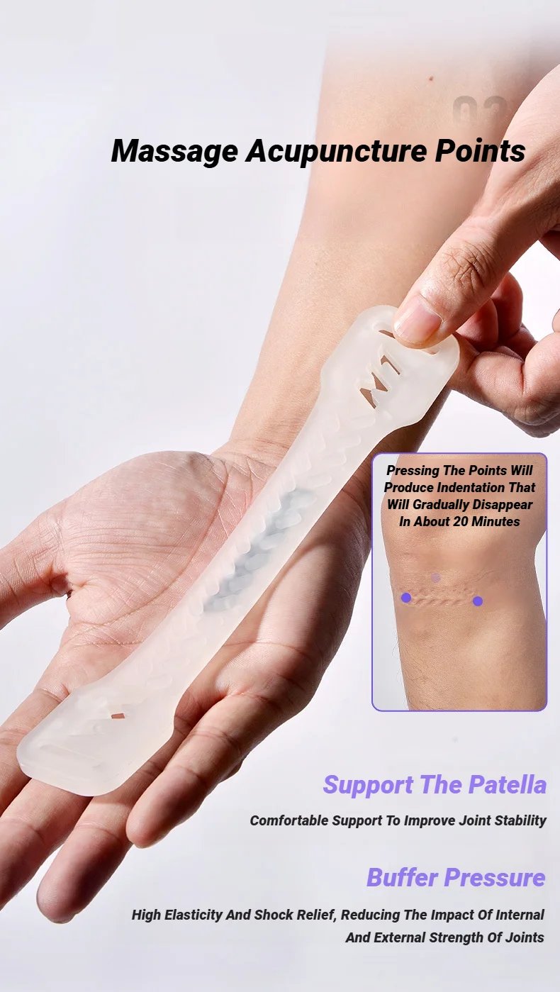 Adjustable Silicone Knee Patellar Band Tendon Support Strape Brace Shock Absorption Compression Strap Pads Sport Protection Adjustable Silicone Knee Patellar Band Tendon Support Strape Brace Shock Absorption Compression Strap Pads Sport Protection