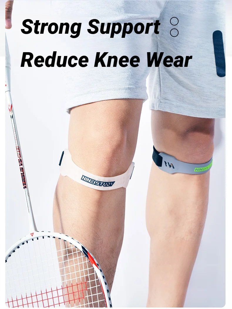 Adjustable Silicone Knee Patellar Band Tendon Support Strape Brace Shock Absorption Compression Strap Pads Sport Protection Adjustable Silicone Knee Patellar Band Tendon Support Strape Brace Shock Absorption Compression Strap Pads Sport Protection