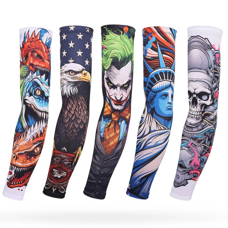Breathable Sun protection Tattoo Sleeves arm
