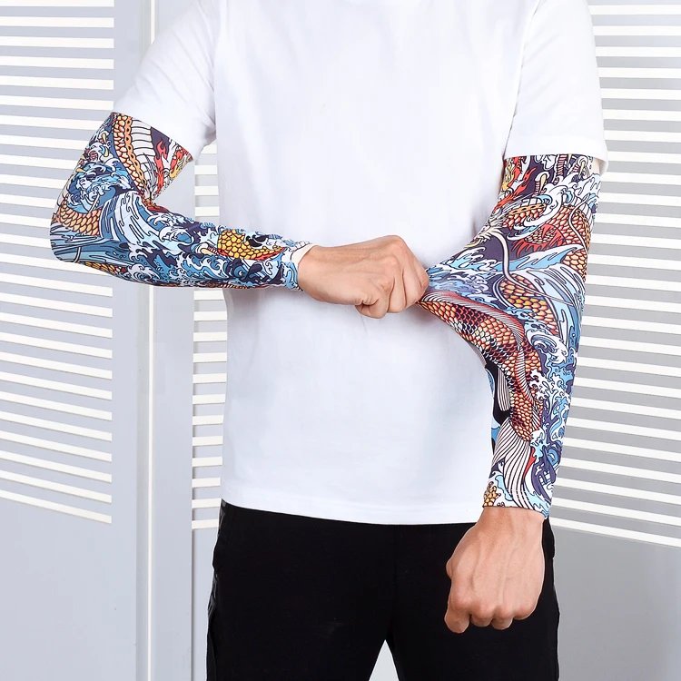 UV Protection arm sleeves, mangas para brazo, Breathable Sun protection Tattoo Sleeves arm warmers Outdoor UV cut, sleeve covers UV Protection arm sleeves, mangas para brazo, Breathable Sun protection Tattoo Sleeves arm warmers Outdoor UV cut, sleeve covers