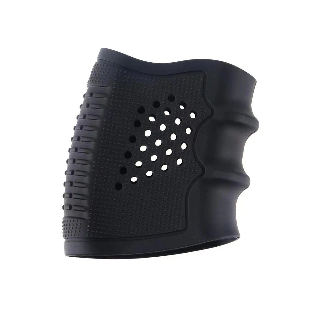 Tactical Pistol Holster Rubber Grip Glove Sleeve Anti-Slip Protect Cover Anti-slip Cover Suitables Airsoft Hunting Accessories