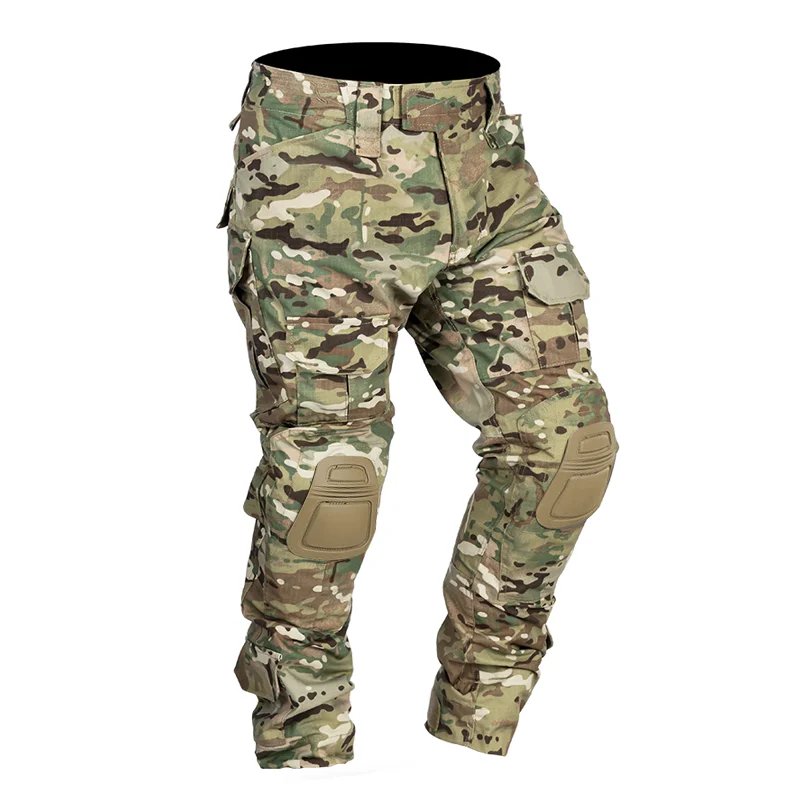 Tactical Cargo Trousers With Knee Pads
