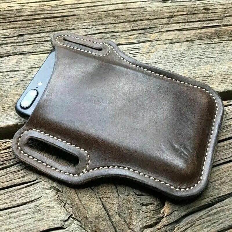 Men Phone Case Holster Cellphone Loop Holster Belt Waist Bag Props Leather Purse Phone Wallet Running Pouch Travel Camping Bags Men Phone Case Holster Cellphone Loop Holster Belt Waist Bag Props Leather Purse Phone Wallet Running Pouch Travel Camping Bags