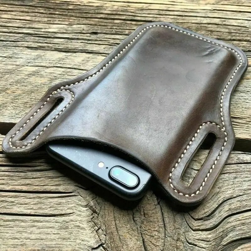 Men Phone Case Holster Cellphone Loop Holster Belt Waist Bag Props Leather Purse Phone Wallet Running Pouch Travel Camping Bags Men Phone Case Holster Cellphone Loop Holster Belt Waist Bag Props Leather Purse Phone Wallet Running Pouch Travel Camping Bags