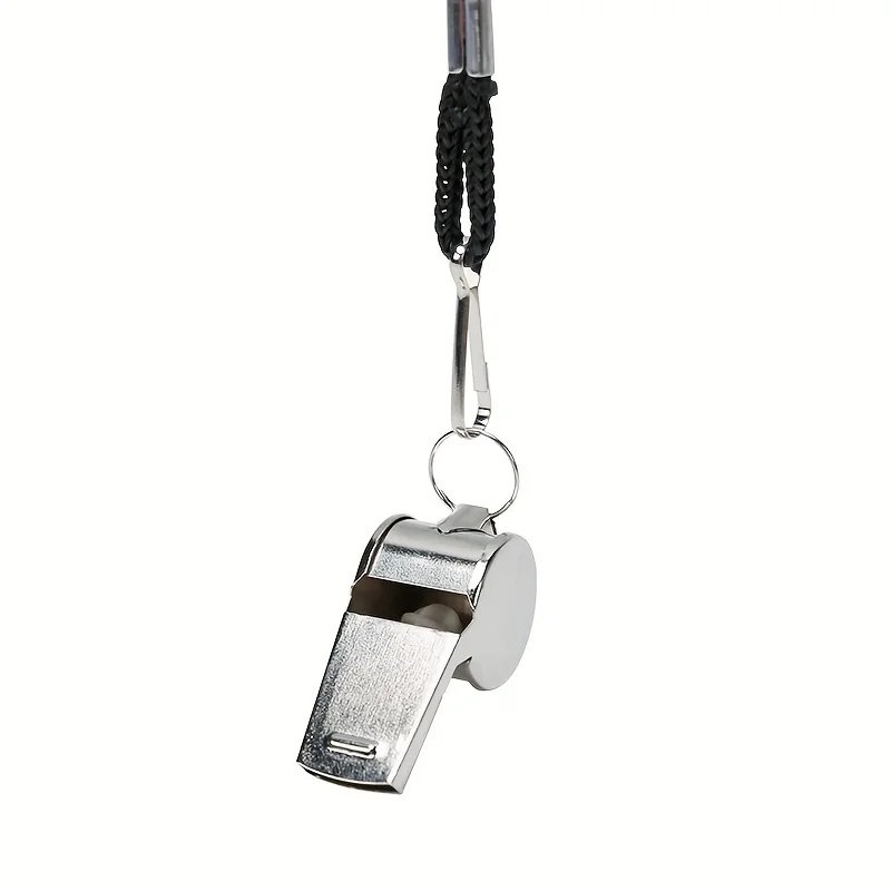 1/10Pcs Stainless Steel Professional Whistles