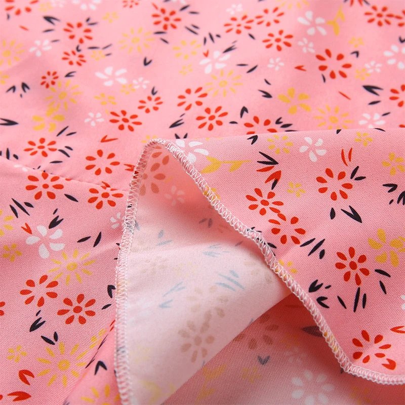 Women's Sexy Casual Home Small Floral Camisole Dress Summer Comfortable Skirt
