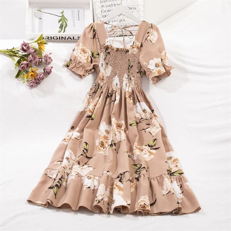 Spring Summer Chiffon Dresses