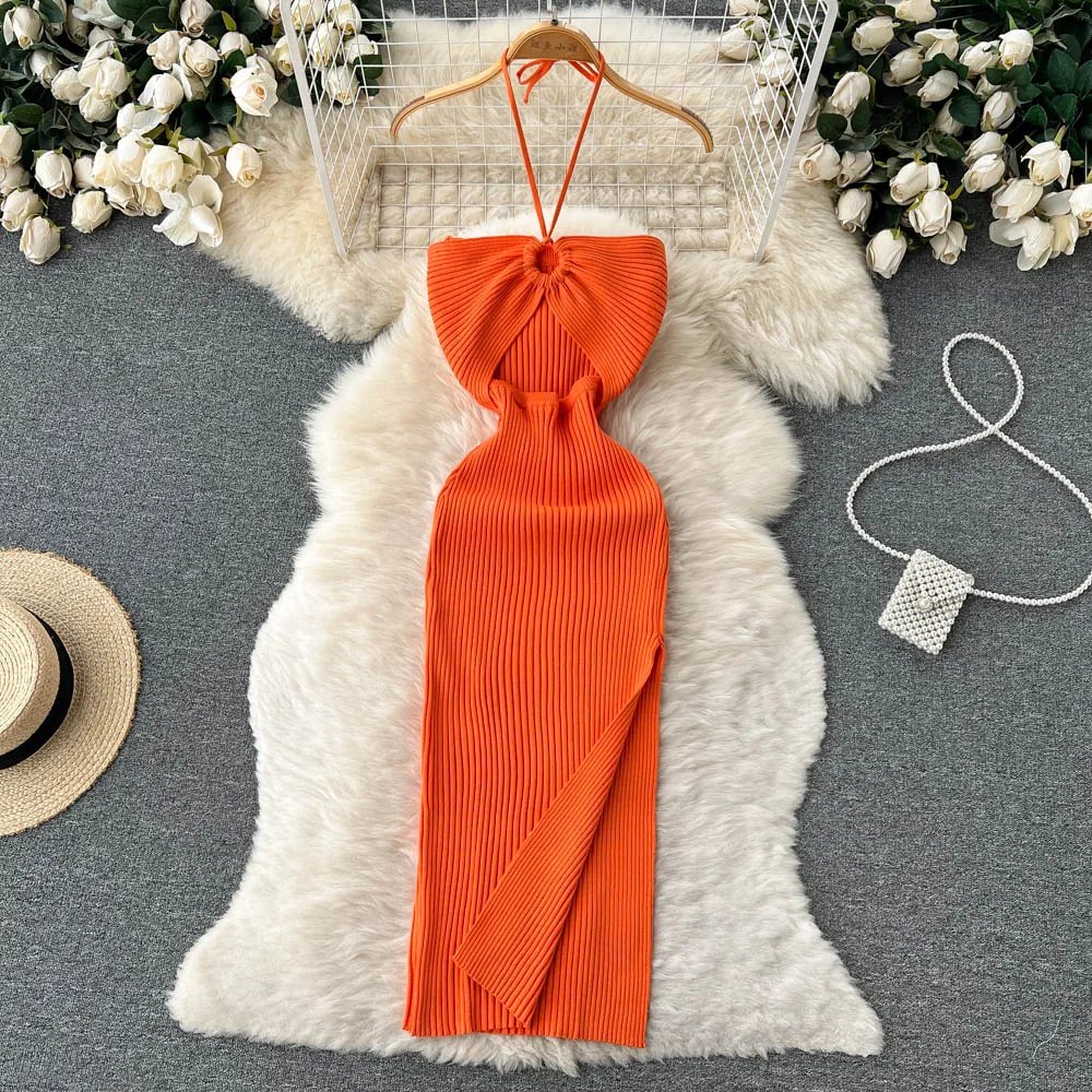 Women's Slim Elastic Bodycon Party Dress