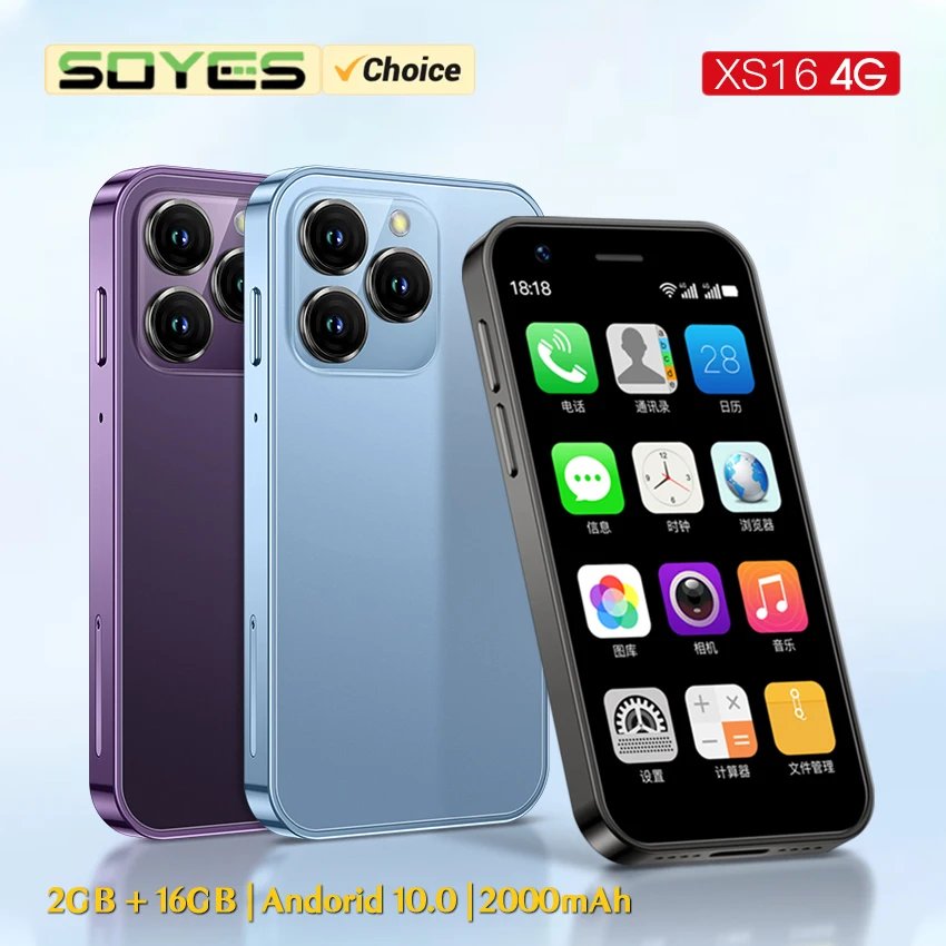 SOYES XS16 Mini Android10.0 Smartphone