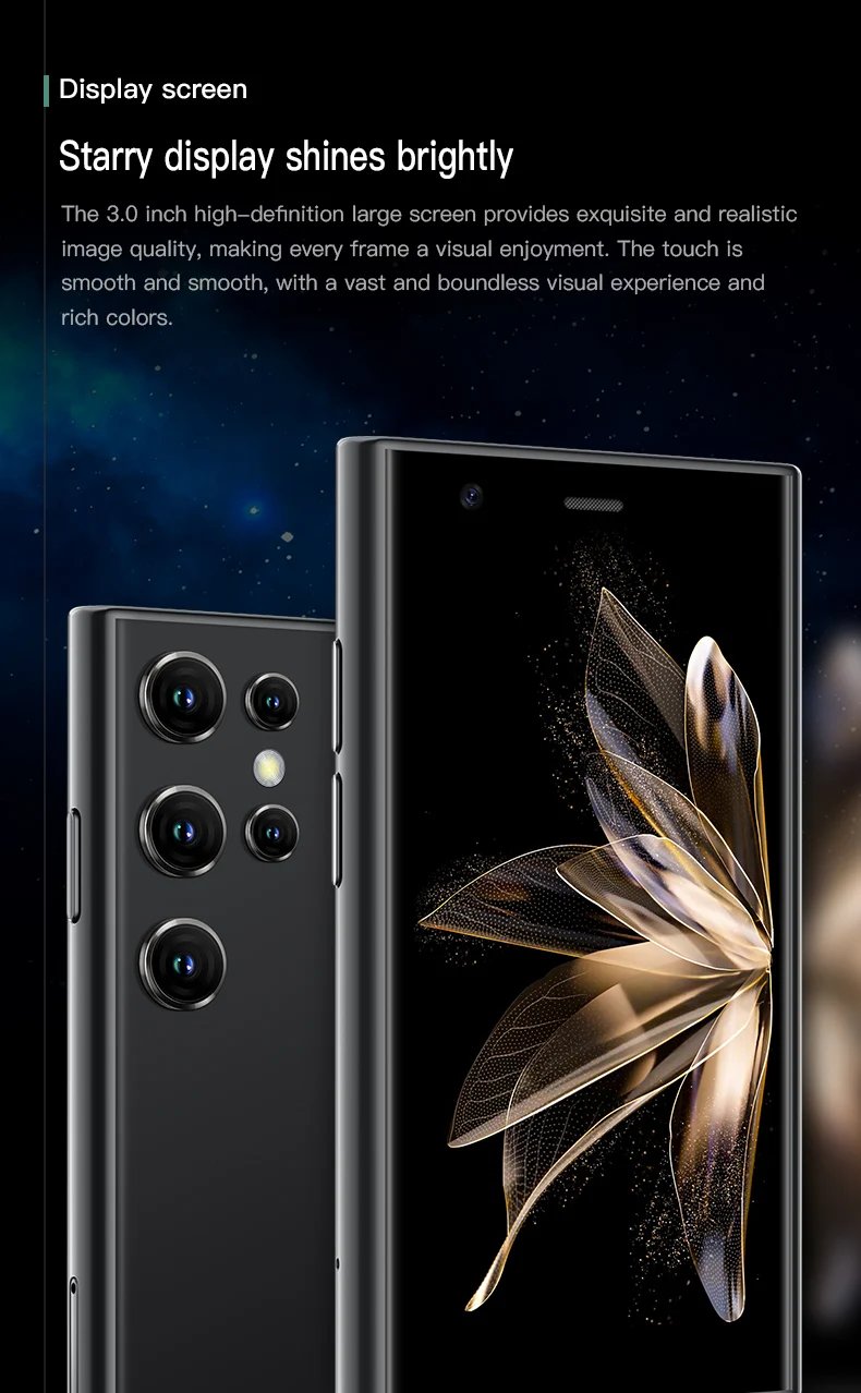 SOYES S23 Pro Smartphone 3.0-inch Mini Phone 3G Network Supports WIFI Bluetooth 2GB+16GB Memory Android Smartphone