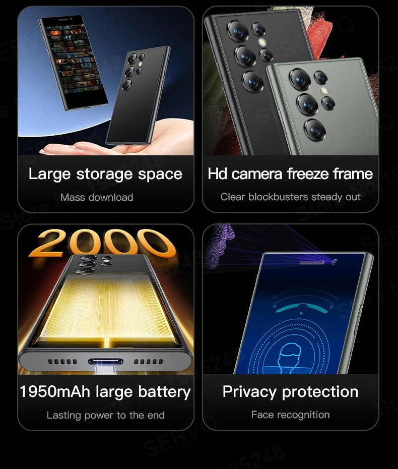 2024 New SERVO S24 Mini 4G Global Smartphone Android System Google Store 2000mAh Facial Unlock Small Smartphones Latest Upgrade 2024 New SERVO S24 Mini 4G Global Smartphone Android System Google Store 2000mAh Facial Unlock Small Smartphones Latest Upgrade
