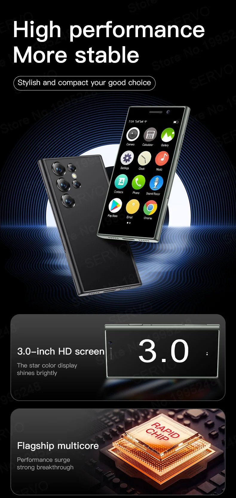 2024 New SERVO S24 Mini 4G Global Smartphone Android System Google Store 2000mAh Facial Unlock Small Smartphones Latest Upgrade 2024 New SERVO S24 Mini 4G Global Smartphone Android System Google Store 2000mAh Facial Unlock Small Smartphones Latest Upgrade