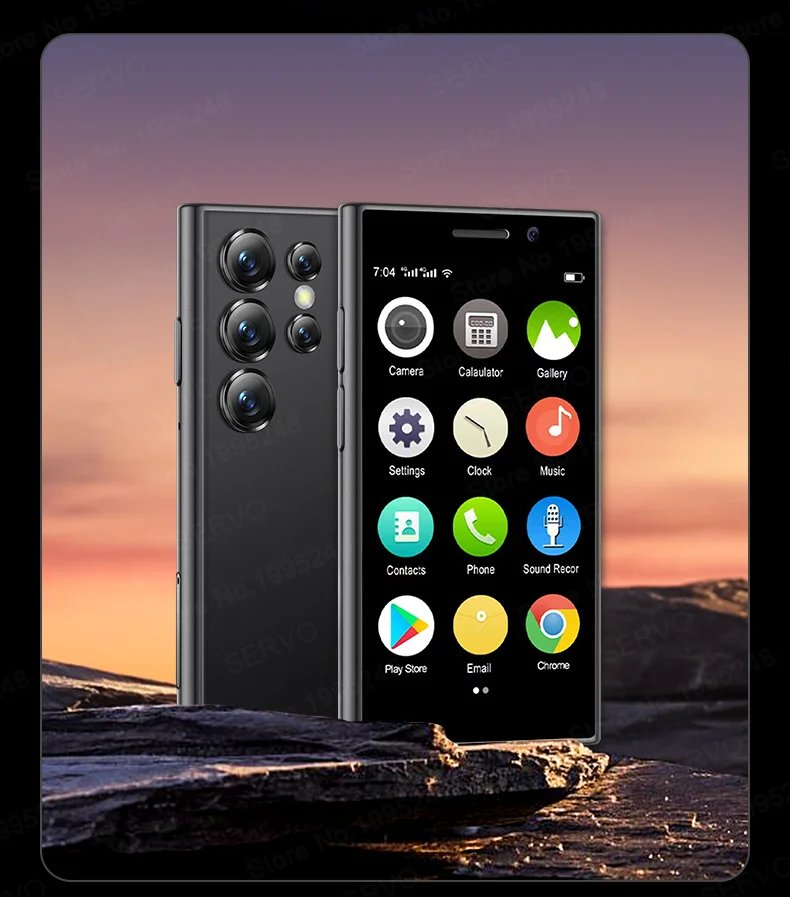 2024 New SERVO S24 Mini 4G Global Smartphone Android System Google Store 2000mAh Facial Unlock Small Smartphones Latest Upgrade 2024 New SERVO S24 Mini 4G Global Smartphone Android System Google Store 2000mAh Facial Unlock Small Smartphones Latest Upgrade