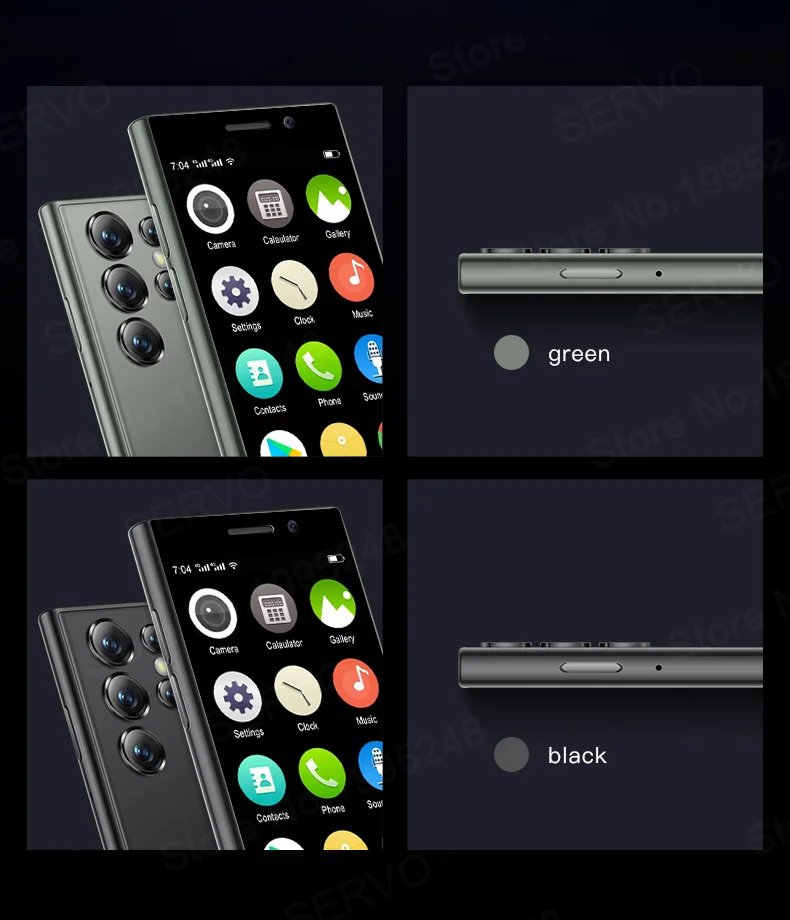 2024 New SERVO S24 Mini 4G Global Smartphone Android System Google Store 2000mAh Facial Unlock Small Smartphones Latest Upgrade 2024 New SERVO S24 Mini 4G Global Smartphone Android System Google Store 2000mAh Facial Unlock Small Smartphones Latest Upgrade