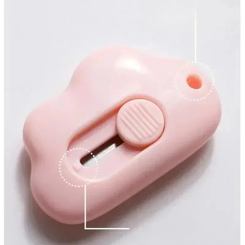 Cute Rabbit Cloud Color Mini Portable Practical Knife Paper Cutting Machine Paper Cutting Machine Razor Blade Office Stationery