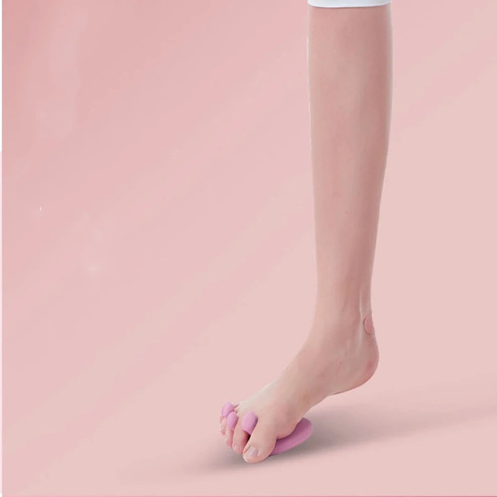 2Pcs Arch Foot Trainer Fitness Leg Toes Plantar Function Exerciser Thumb Valgus Corrector Toe Splints Buttocks Arch Trainer
