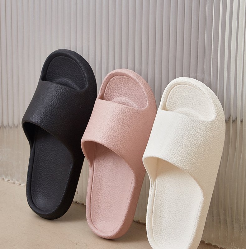 EVA Men Sandals Flip Flops Man Slippers Solid Color Simple Non-slip Soft Sole Comfortable Shower Slippers Outdoor Couple Shoes