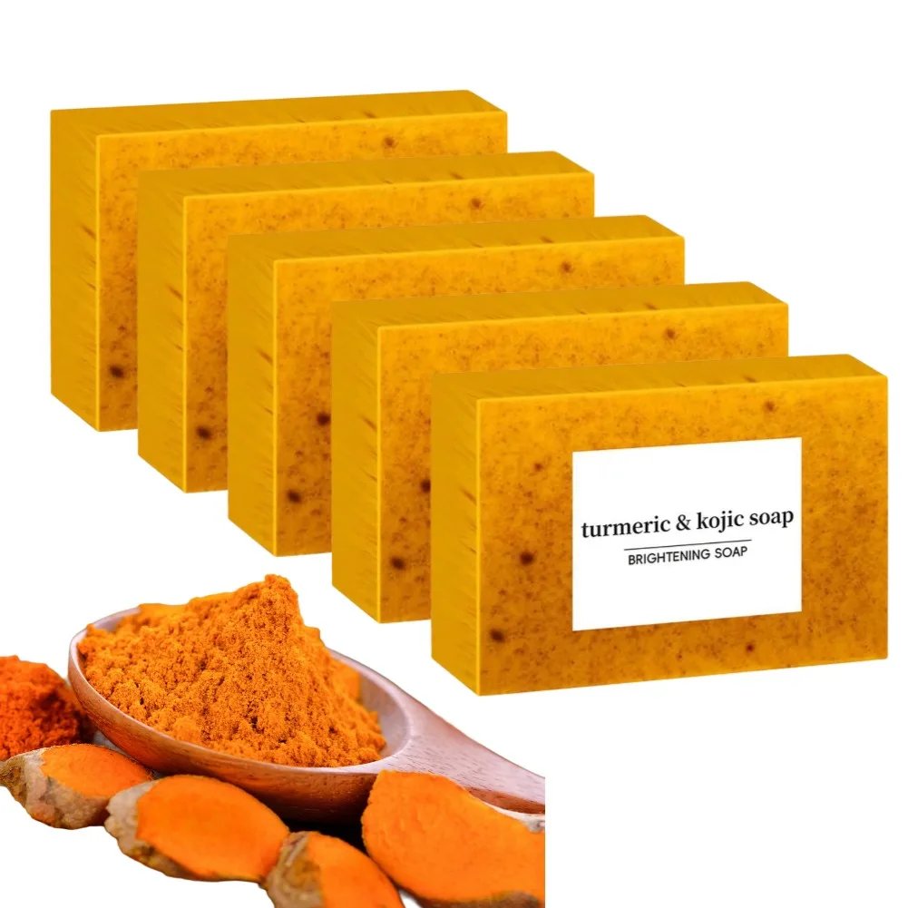 1/3/5pcs100g Turmeric Hand Made Soap