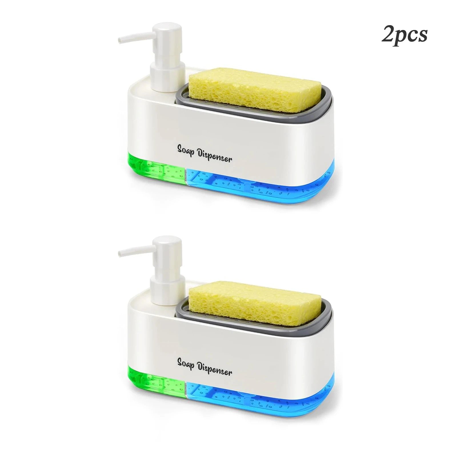 2PCS White