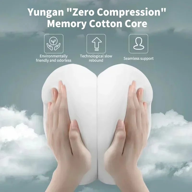 Memory Foam Lumbar Back Cushion for Car Office Gaming Chairs and Postpartum Waist Support Multi Functional Pain Relief Pillow Memory Foam Lumbar Back Cushion for Car Office Gaming Chairs and Postpartum Waist Support Multi Functional Pain Relief Pillow