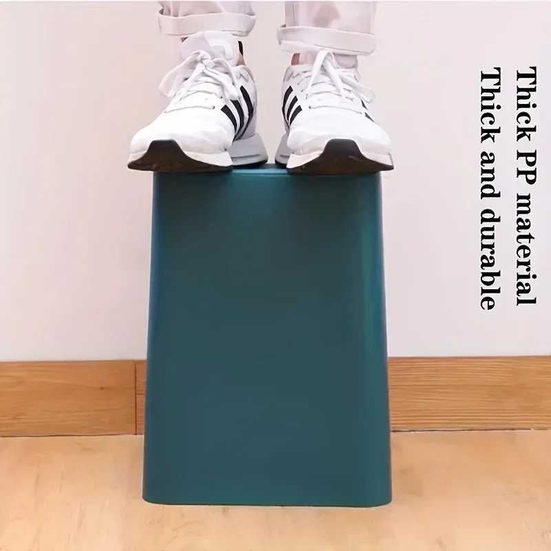 10L Odor Proof Trash Can with One-Touch Modern Design Durable Plastic Bathroom Kitchen Bin Space Saving Leakproof