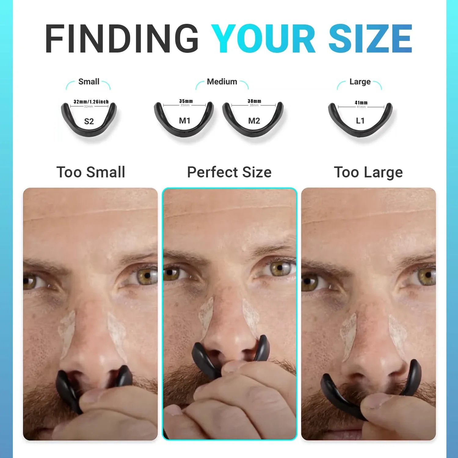 15Pairs Magnetic Nasal Breathing Dilators Kits Sport Nasal Dilator Boost Oxygen Intake,Breathing Refill Nose Clip
